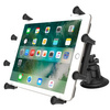 RAM® X-Grip® cu aspirație pivot Twist-Lock™ pentru tablete 9"-11" - scurt