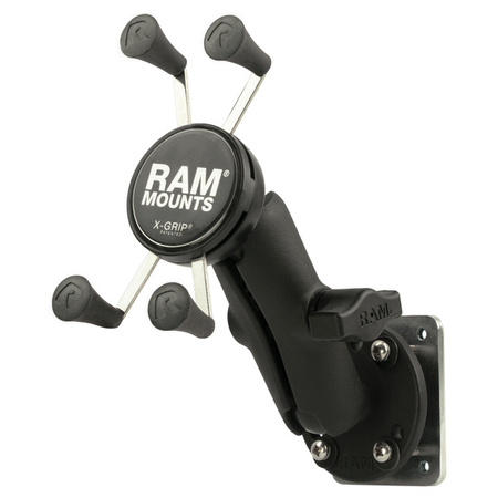 Suport pentru telefon RAM® X-Grip® cu bază de găurire și placă suport