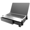 RAM® Tough-Tray™ Suport pentru laptop încărcat cu arc, cu brațe plate de reținere