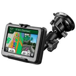 Suport cu ventuză RAM® Twist-Lock™ pentru Garmin nuvi 200W, 465T + Mai mult