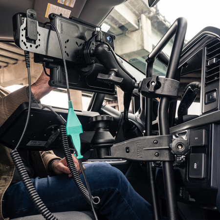 RAM® Friction Hinge 6" Arm & 6" Swing Arm cu bilă pentru Tough-Bar™