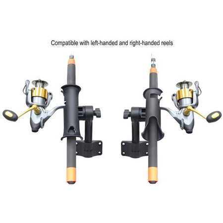 RAM® Tube Jr.™ Suport de tijă cu bază Bulkhead - 4" Post