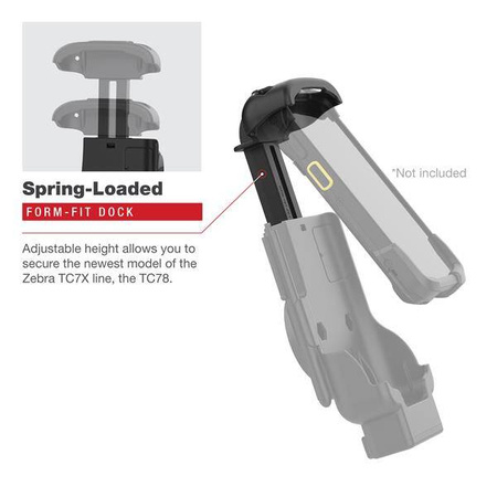 RAM® Form-Fit Powered Dock pentru Zebra TC73 & TC78