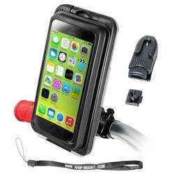 RAM® Aqua Box® Pro 20 pentru iPhone 5 cu suport de bicicletă RAM® EZ-On/Off™