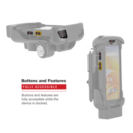 RAM® Key-Locking Form-Fit Holder pentru Zebra TC73 & TC78