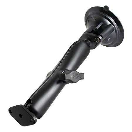 RAM® Twist-Lock™ Suction Cup Double Ball Mount - Lung