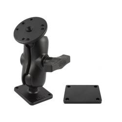 RAM® Suport dublu cu bilă - placă de suport din aluminiu scurt