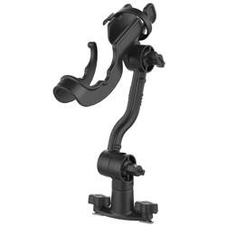 RAM ROD® Suport pentru tijă de pescuit cu braț de extensie și bază dublă T-Bolt Track