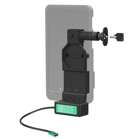 GDS® Uni-Conn™ Dock de blocare cu buton de eliberare