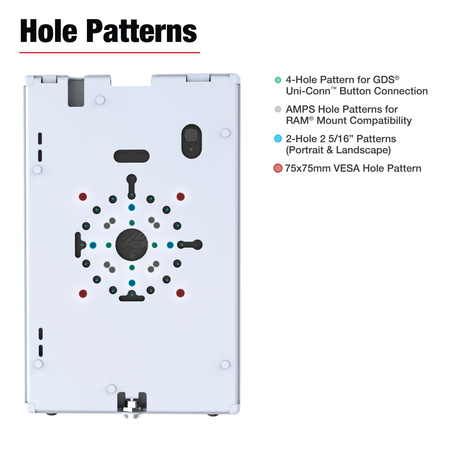 RAM® Safe-Case™ pentru tableta Zebra ET4x 8" - Gri