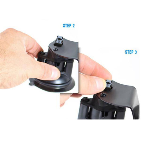 RAM® X-Grip® cu aspirație pivotantă RAM® Twist-Lock™ pentru tablete de 9"-11