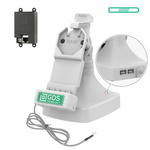 GDS® Uni-Conn™ Dock înclinat și pivotant cu PoE + date - Gri