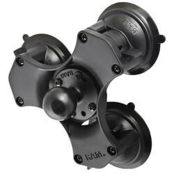 RAM® Twist-Lock™ Triplă cupă de aspirație Bază sferică - Dimensiune C