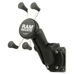 Suport pentru telefon RAM® X-Grip® cu bază de găurire și placă suport