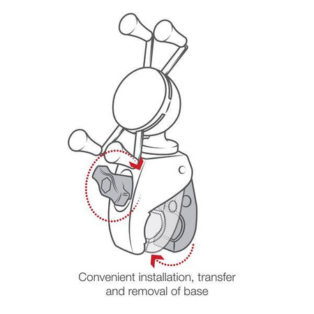 Suport pentru telefon RAM® X-Grip® cu RAM® Snap-Link™ Tough-Claw™