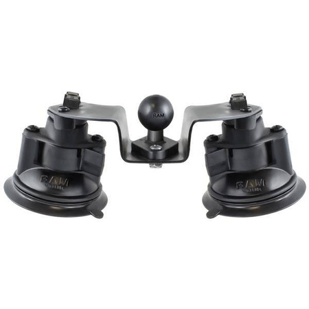 RAM® Twist-Lock™ Dual Pivot Suction Cup Base cu bilă