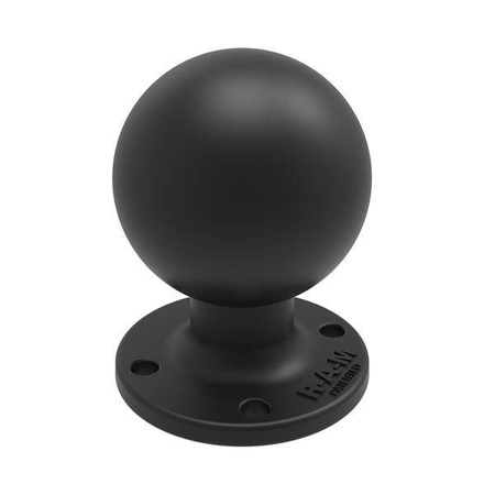 RAM® Placă AMPS rotundă cu bilă
