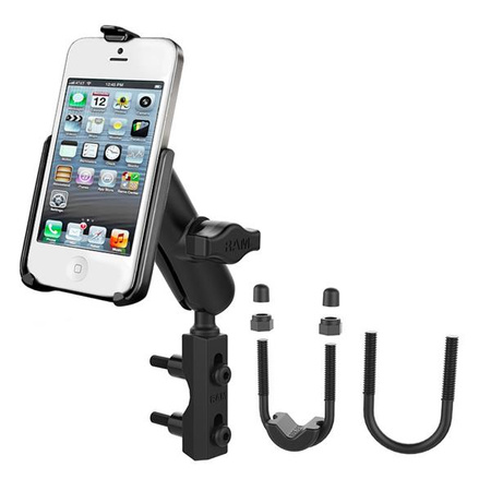 RAM® Suport rezervor de frână/ ambreiaj pentru motocicletă pentru Apple iPhone 5 &amp; 5s