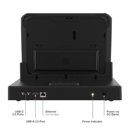 RAM® Desktop Dock pentru Zebra ET6x cu suport USB și RJ45