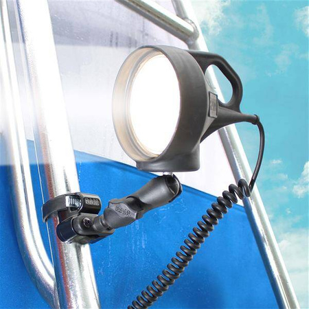 RAM® Suport de șină pentru ATV/UTV cu proiector LED