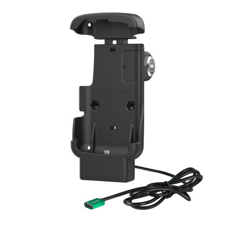 RAM® Locking Form-Fit Powered Dock pentru Zebra TC22 & TC27 cu Boot