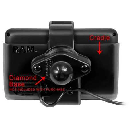 RAM® EZ-Roll'r™ Cradle pentru Garmin dezl™ 560LMT & 560LT