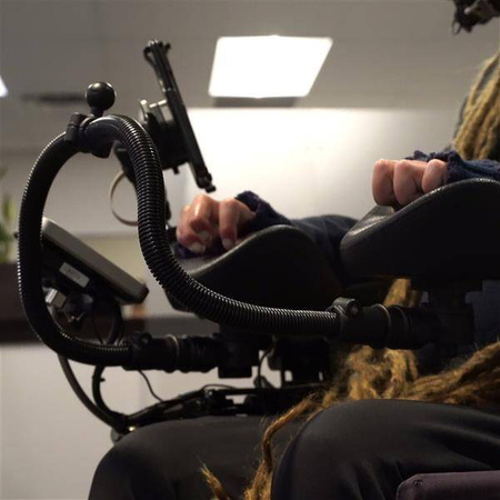 RAM® Rugged cu eliberare rapidă a scaunului cu rotile 2-Point Base cu bilă