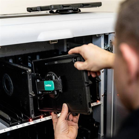 GDS® Slide Dock™ cu sursă de alimentare și bază Drill Down