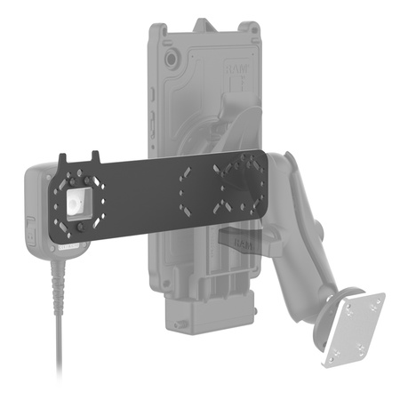 RAM® Adaptor pentru suport standard pentru microfoane PTT cu difuzor la distanță