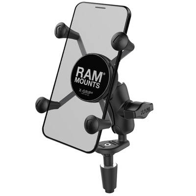 RAM® X-Grip® Suport pentru telefon cu bază pentru furcă de motocicletă