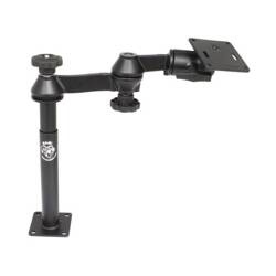 RAM® Tele-Pole™ cu stâlpi de 8" și 9", brațe oscilante și placă VESA de 75x75mm