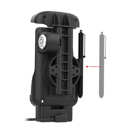 RAM® Locking Form-Fit Powered Dock pentru Zebra TC22 & TC27 cu Boot