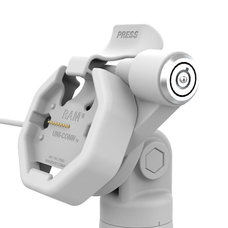 GDS® Uni-Conn™ Dock de blocare cu înclinare și pivotare alimentat cu PoE - Gri