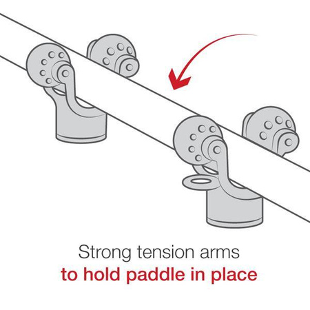 RAM® Roller-Ball™ 2-Pack Paletă și suport pentru accesorii