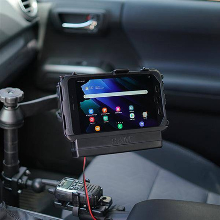 RAM® Power + Dual USB Dock pentru Tab Active5 & 3 cu cutie pentru difuzoare