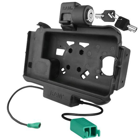 RAM® Locking Modular Power + Dual USB Dock pentru Tab Active5 & 3