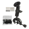 RAM® Composite Yoke Clamp Mount cu hardware de montare Garmin