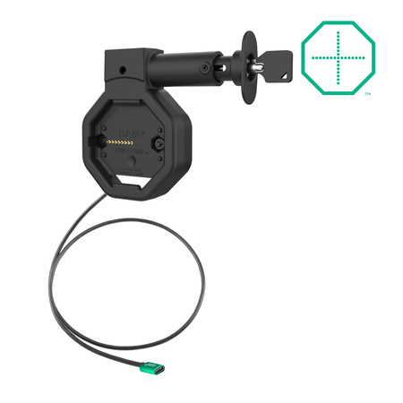 GDS® Uni-Conn™ Powered Locking USB-C Dock cu buton de eliberare