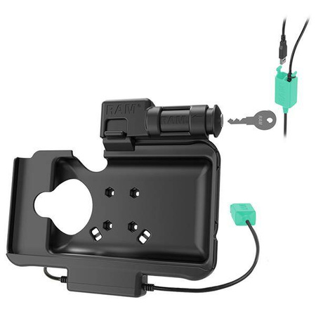 RAM® Key Locking Power + Dual USB Dock pentru Samsung Tab Active5 & 3