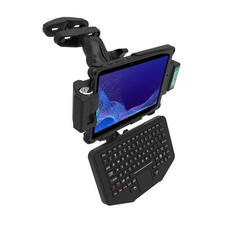 RAM® Universal Forklift Post Mount cu placă rotundă și opțiune accesoriu