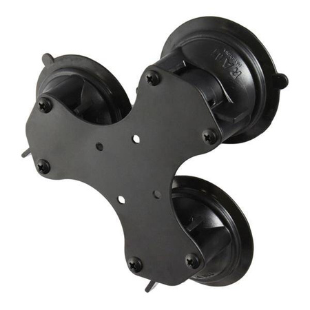Baza cu trei ventuze RAM® Twist-Lock™