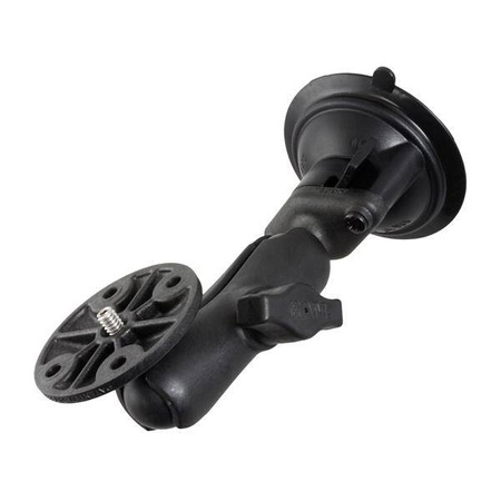 Suport de aspirație compozit RAM® Twist-Lock™ cu placă rotundă și știft 1/4"-20
