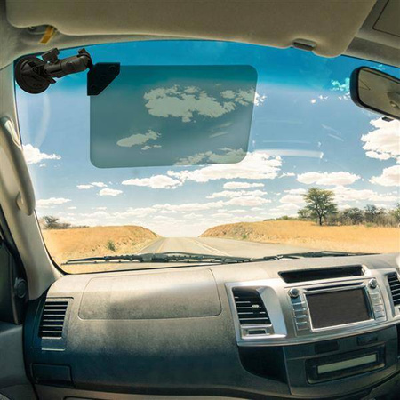 Suport cu ventuză RAM® Twist-Lock™ cu braț pivotant și parasolar