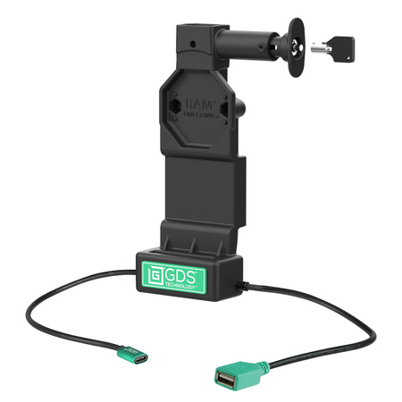 GDS® Uni-Conn™ Dock de blocare + USB-A unic cu buton de eliberare