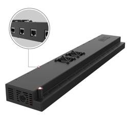 Încărcător de perete GDS® cu 12 porturi 300W USB-C + RJ45 Power Delivery