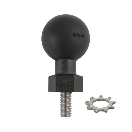 RAM® Tough-Ball™ cu 1/4"-20 x .50" Șurub filetat pentru caiace - dimensiune B