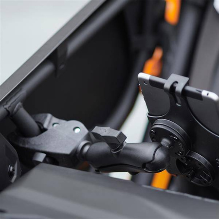 RAM® Tough-Claw™ Suport de clemă mic cu adaptor pentru placă rotundă - Mediu