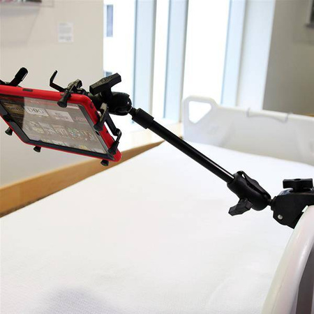 RAM® X-Grip® cu RAM® Tough-Claw™ Suport de țeavă de 9" pentru tablete de 9"-11