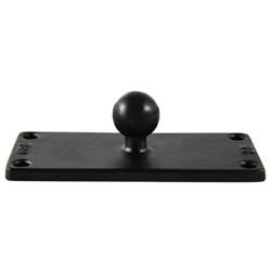 Baza cu bile RAM® cu model cu 4 găuri de 1,5" x 4,5" - dimensiune B