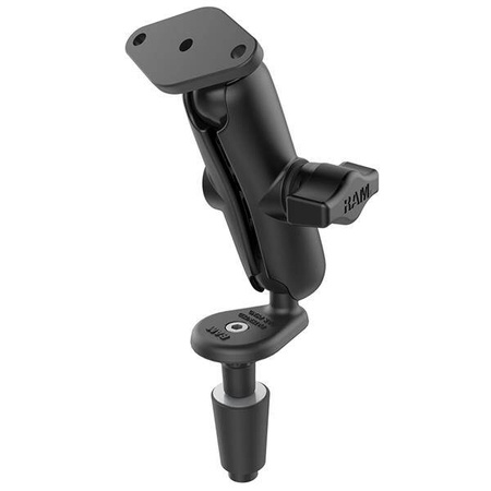 RAM® Fork Stem pentru motocicletă cu montare cu bilă dublă